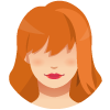 Hair color: redhead